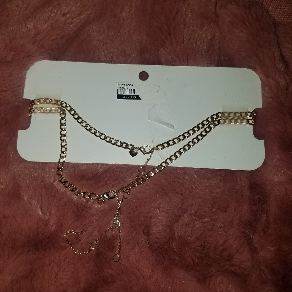 Aldo gold necklace duo - Picture 2 of 3